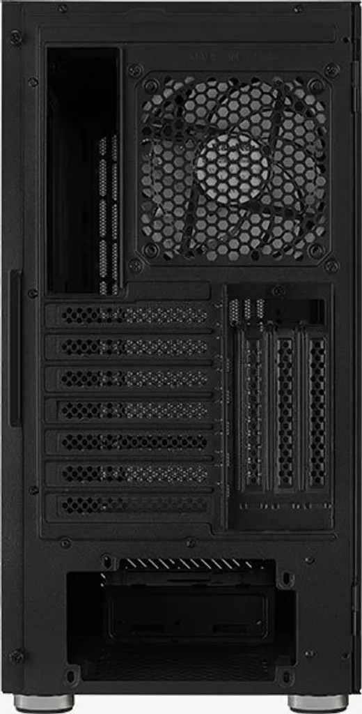 AeroCool Graphite V3 Case Gaming: 3 Ventole 14cm ARGB e Airflow Top - 4