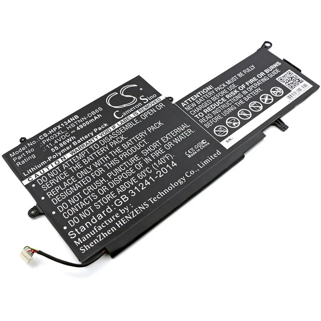 Batterie HP Spectre 13-4000 x360 Longue Durée 11.4V Capacité 4950mAh