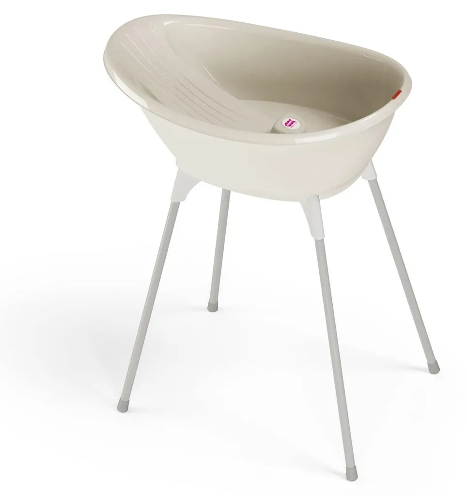 Kit Baignoire OKBABY Bella avec Support Stable et Design Blanc Innovant
