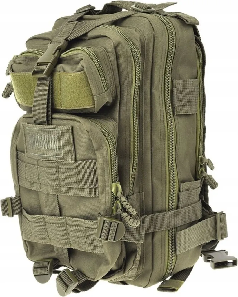 Sac à Dos de Randonnée Magnum 47858 Olive avec Système MOLLE Tactique