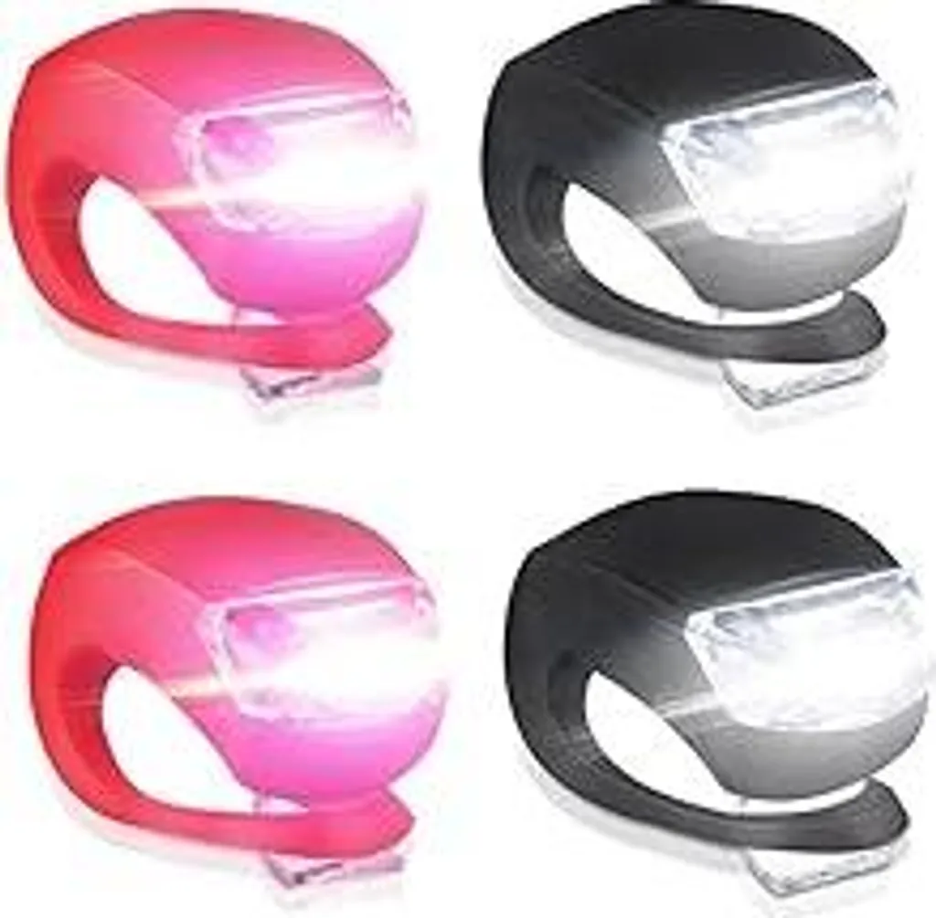 Luci LED Silicone per Corridori e Passeggini - Alta Visibilità Esterna