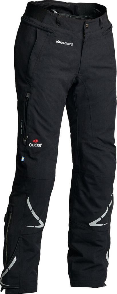 Halvarssons Wish wasserdichte Motorrad Textilhose, schwarz, 50