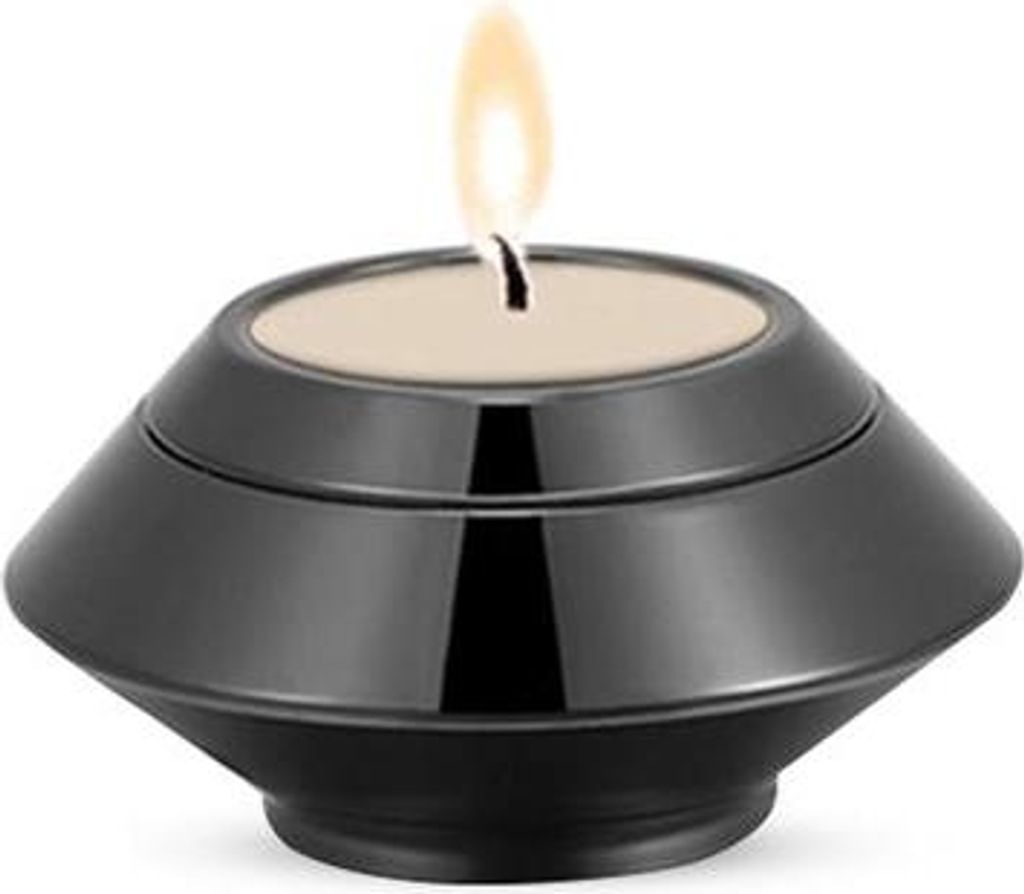 Mini urna Luxe da 90 ml con Kaarshouder - Elegante urna Immagine del prodotto 