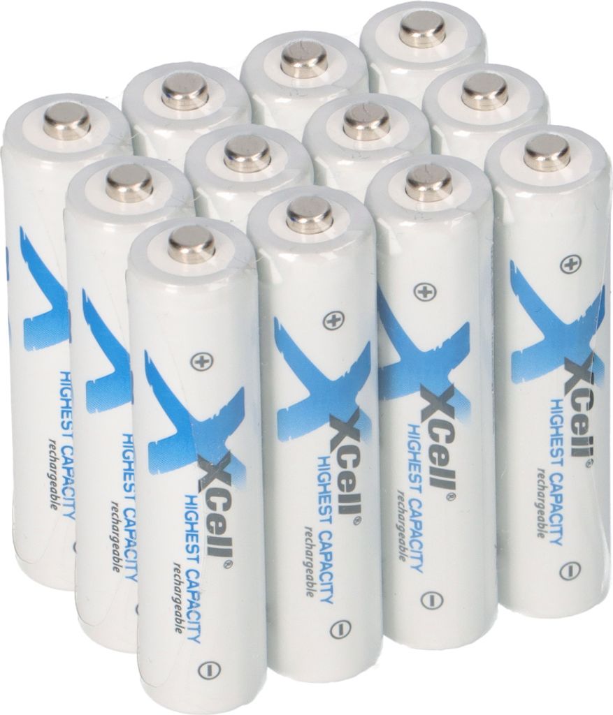 12x XCell Micro AAA Akku Ni-MH 1,2V 1150mAh