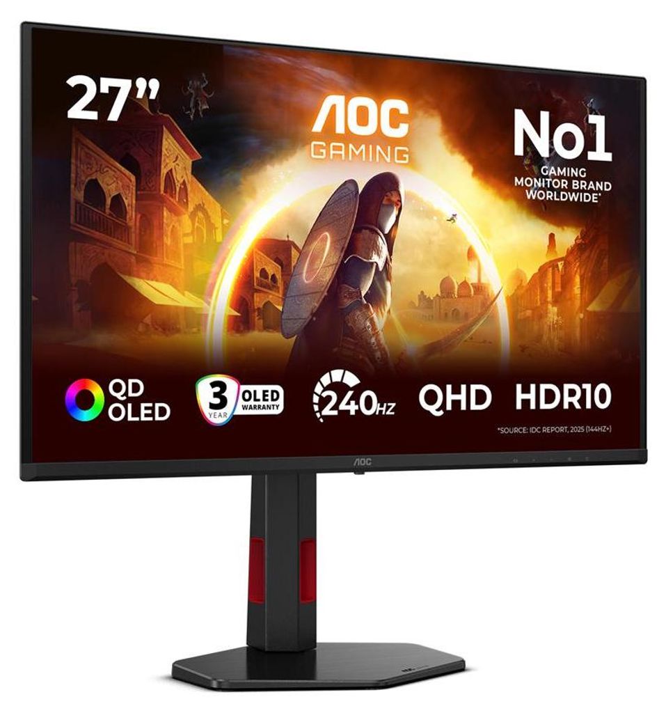 AOC G4 Q27G4ZDRAD, 67,3 cm (26.5"), 2560 x 1440 px, Quad Obrázek produktu 