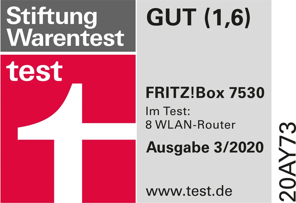 Routeur WLAN FRITZ!Box 7530 avec Centrale DECT Intégrée - 24