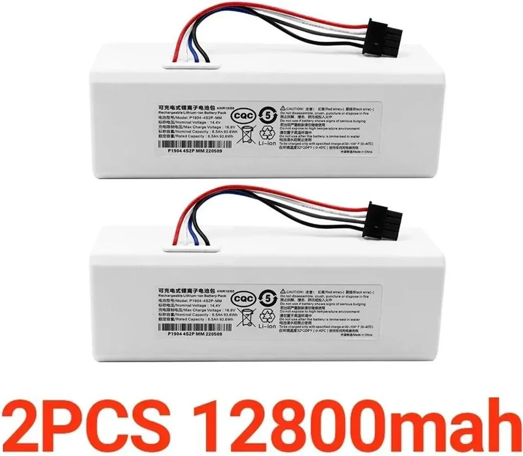Batterie Réparer Robot Aspirateur 1C STYTJ01ZHM - 12800 mAh Li-Ion