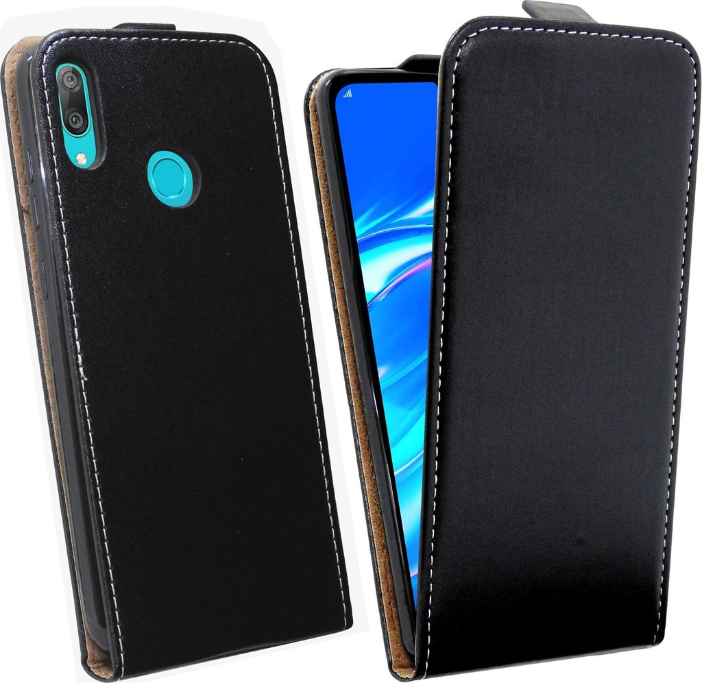 cofi1453® Flip Case kompatibel mit HUAWEI Y7 2019 Handy Produktbild 