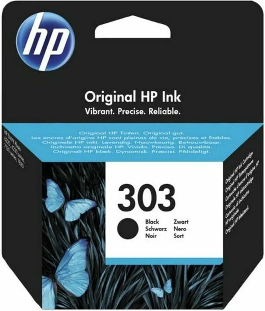 Cartouche HP 302 Noir T6N02AE pour vos Impressions à la Maison et au Bureau