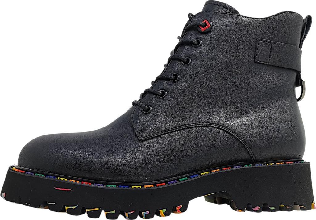 2 Go Fashion Schnürstiefel Schwarz Produktbild 