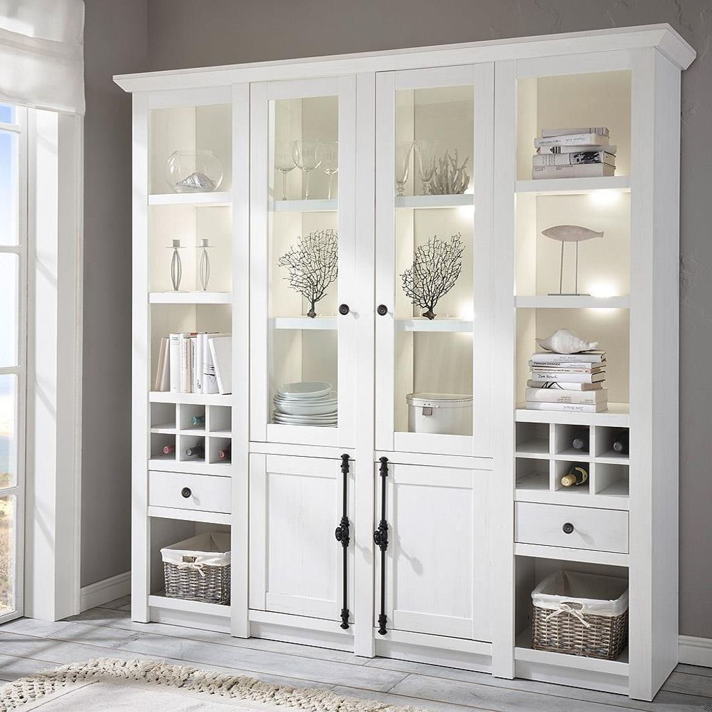 Großer Buffet-Schrank WINGST-61 im klassischen Landhaus Produktbild 