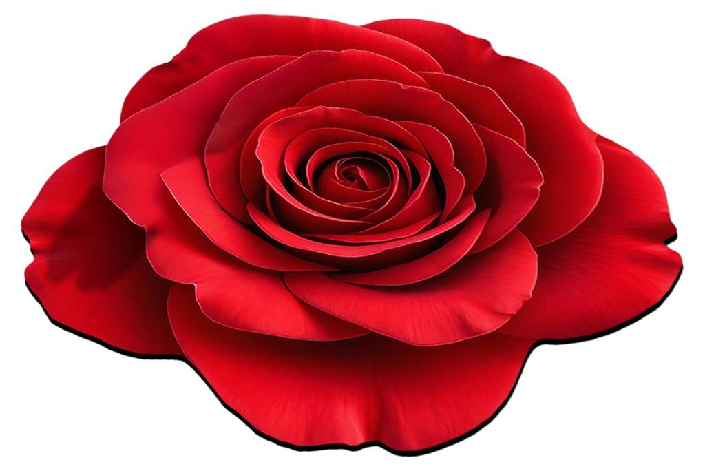 3D-Blumen-Kieselgel-Abtropfmatte, schnell absorbierend, Geschirrablage für die Küchenspüle, rutschfest, Schutzmatte für Küchen und Esszimmer