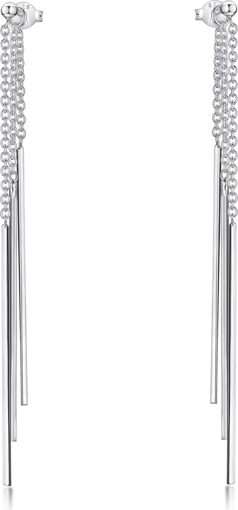 MATERIA by Matthias Wagner lange Ohrringe Silber 925 mit Produktbild 