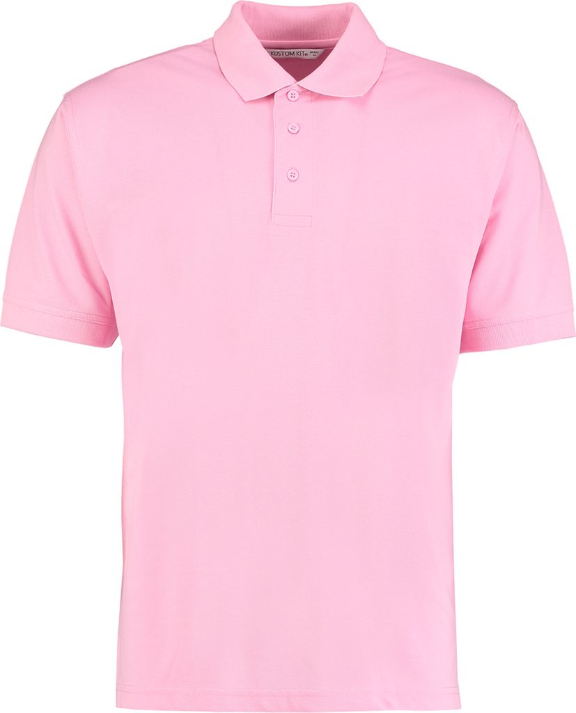 Kustom Kit Klassic Superwash Polo-Shirt BC608 (L) (Pink)