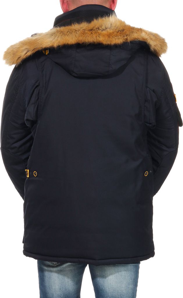 Geographical Norway warme Herren Winterjacke Anorak Produktbild 7