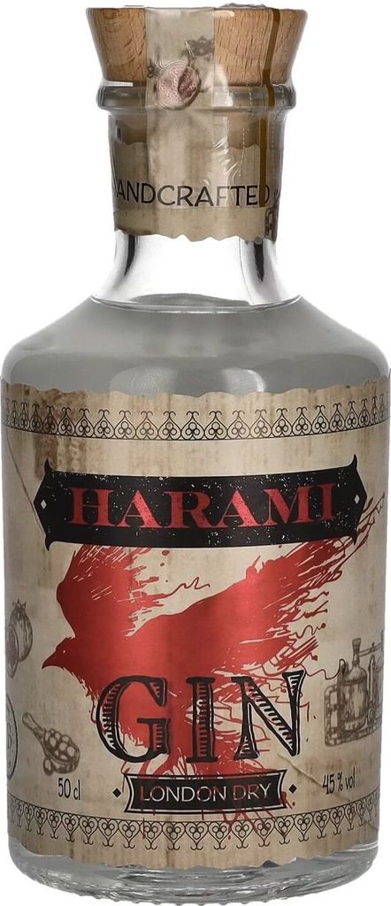 Harami London Dry Gin 45% Vol. 0,5l