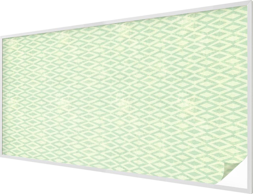 Buntglas Fensterfolie – 200x100 cm – Stained-Glass Design – blickdichte dekorative Sichtschutzfolie – selbstklebend, UV-Schutz – Grüne R...