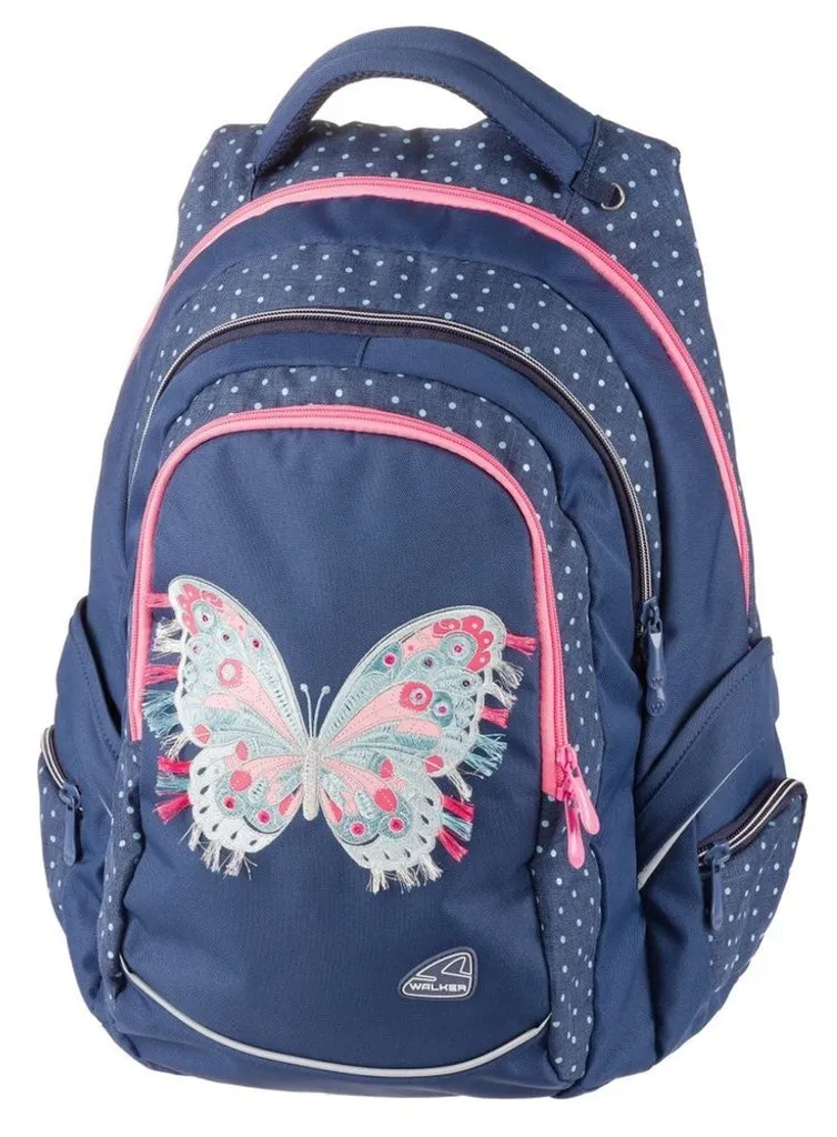 Sac à dos Walker Fame Magic Butterfly : fini le mal de dos à l'école