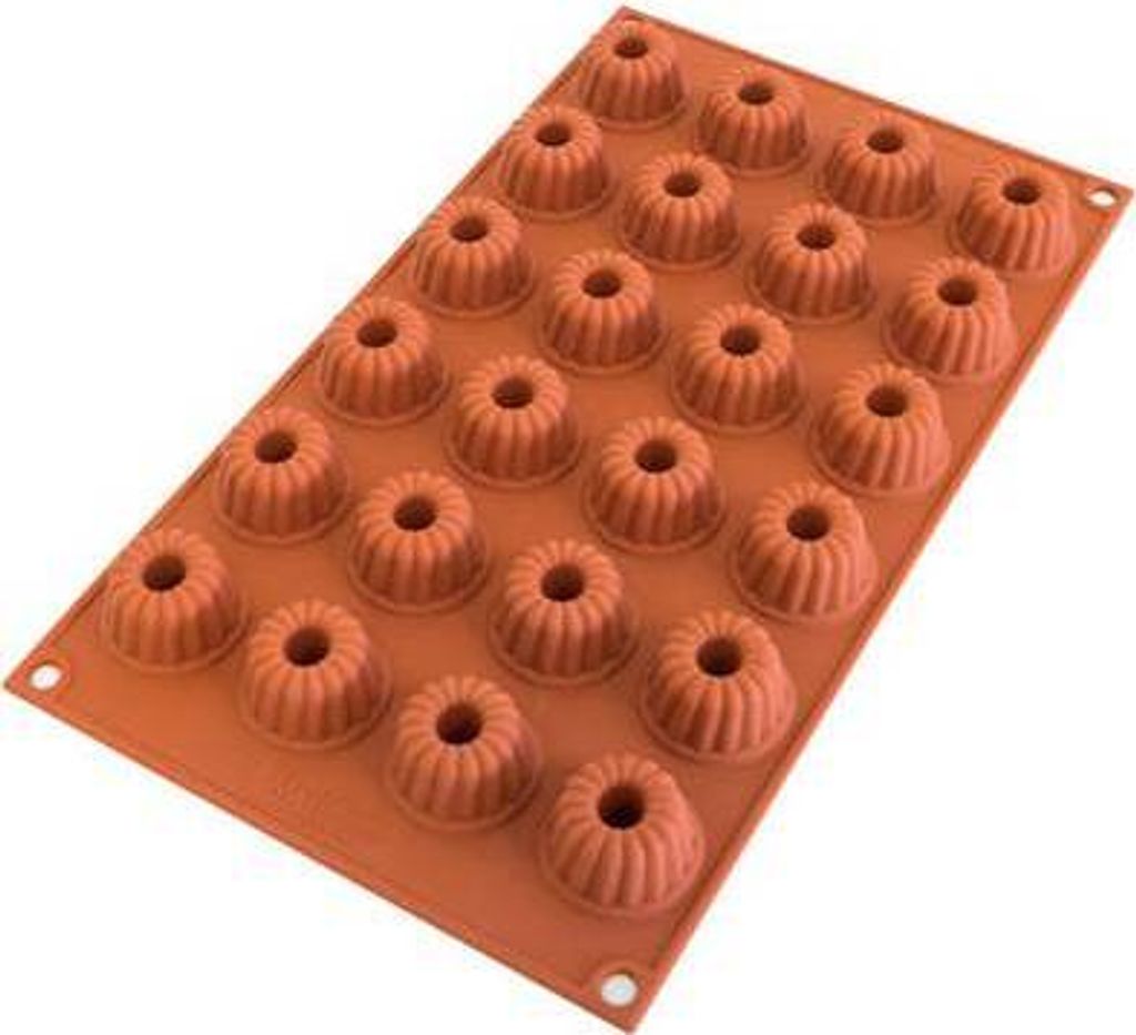 Silikonová forma na 18 mini bábovek Obrázek produktu 