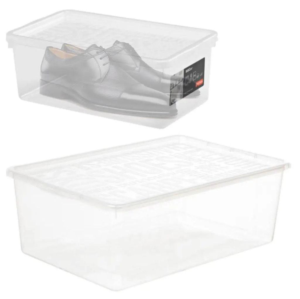 plast team19820800 plast team shoe box BASIC BOX, grande Immagine del prodotto 