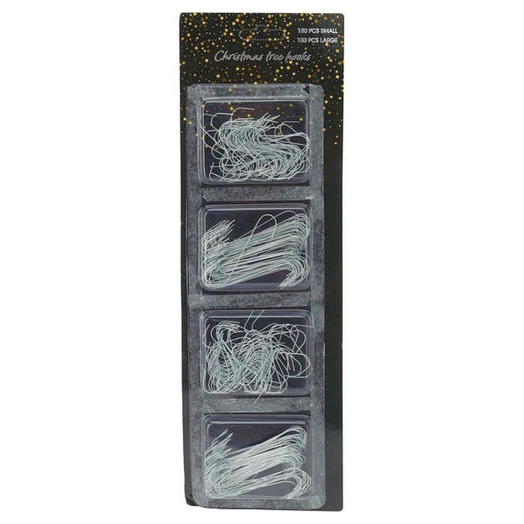 Vianočné háčiky Boom Hooks Silver - 300 ks Vianočné háčiky Obrázok produktu 