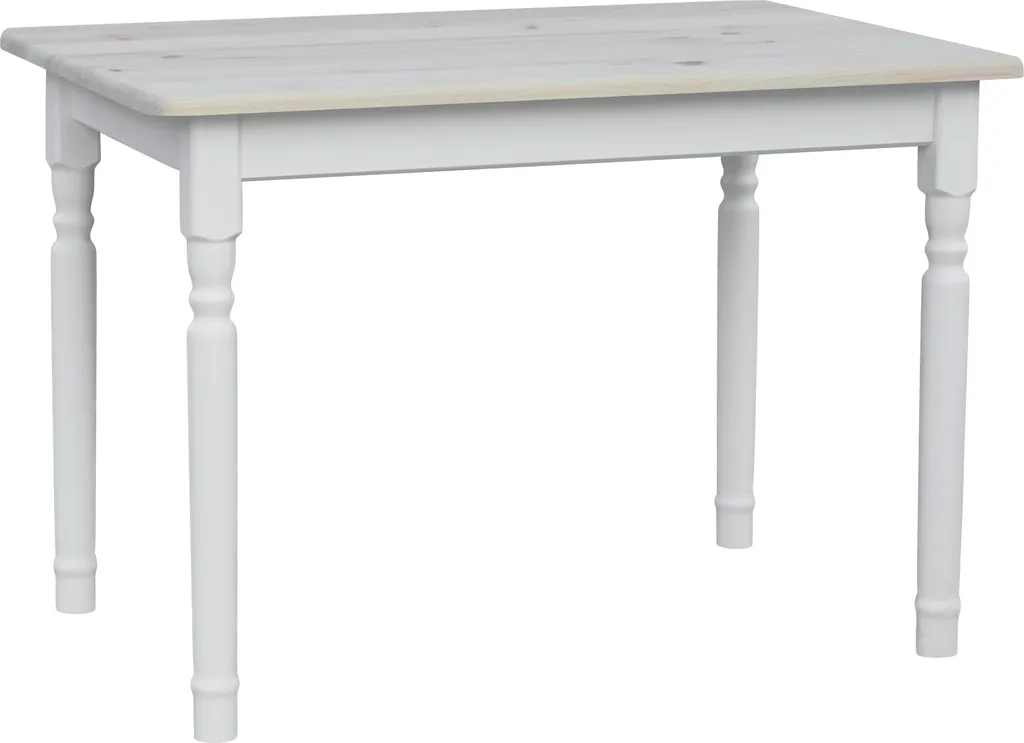 Offerta Tavolo Bianco II 100x60 Pino Massiccio - Prezzo Outlet