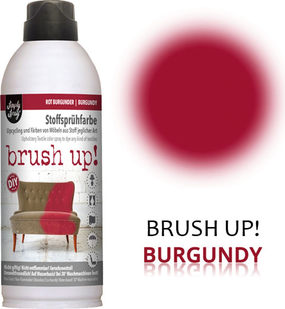 Brush up! Spray - Burgundy - Farbton: Rot Burgunder