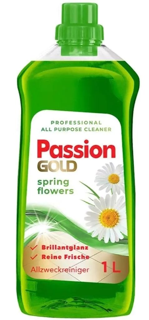 Passion Gold, Universeller Bodenreiniger Frühlingsblumen, 1 l