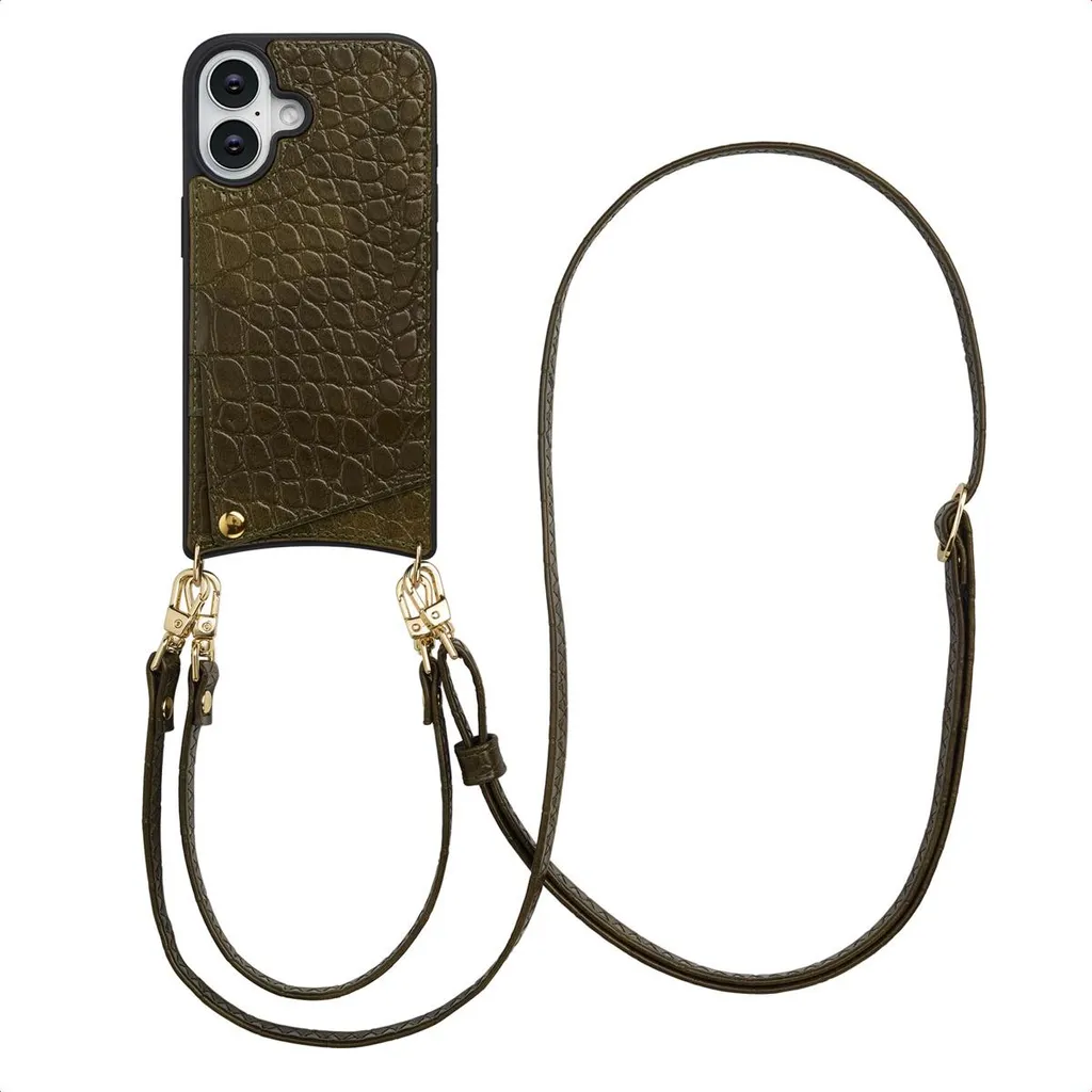 Custodia Portafoglio Con Gatto E Albero Per IPhone 16e (2025) - Pelle Con Magnete E Slot Carte