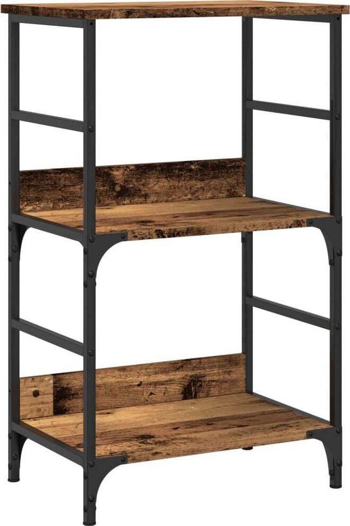 Bücherregal Altholz-Optik 50x33x82 cm Holzwerkstoff
