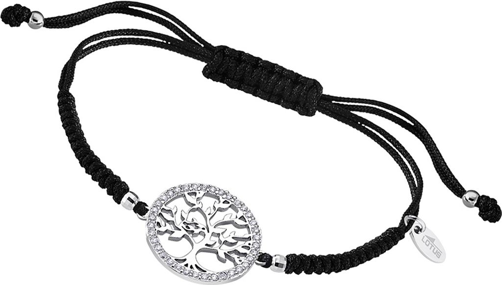 Lotus Silver Armband LP1746-2/2 Lebensbaum, Nylon