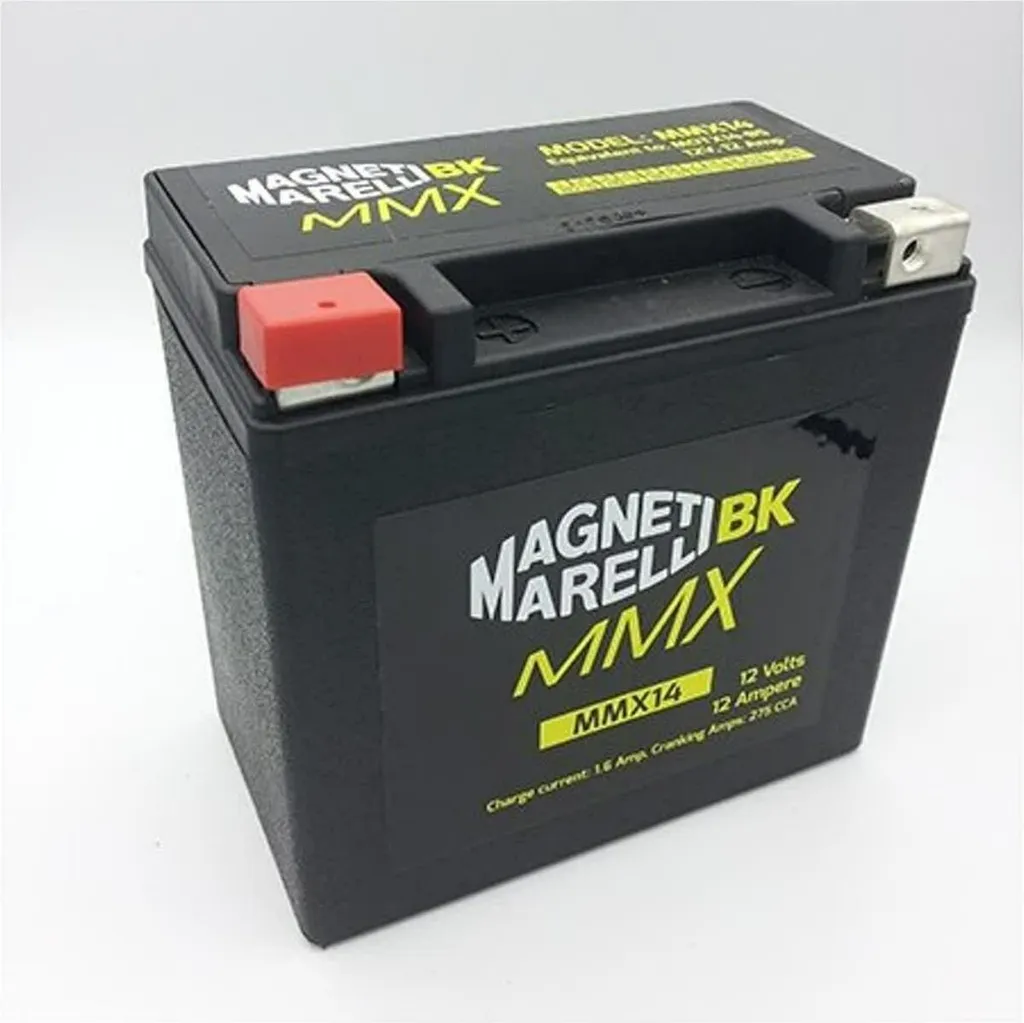 Magneti Marelli YTX14AH-BS Batteria Moto 12V 13Ah Pronta all'Uso