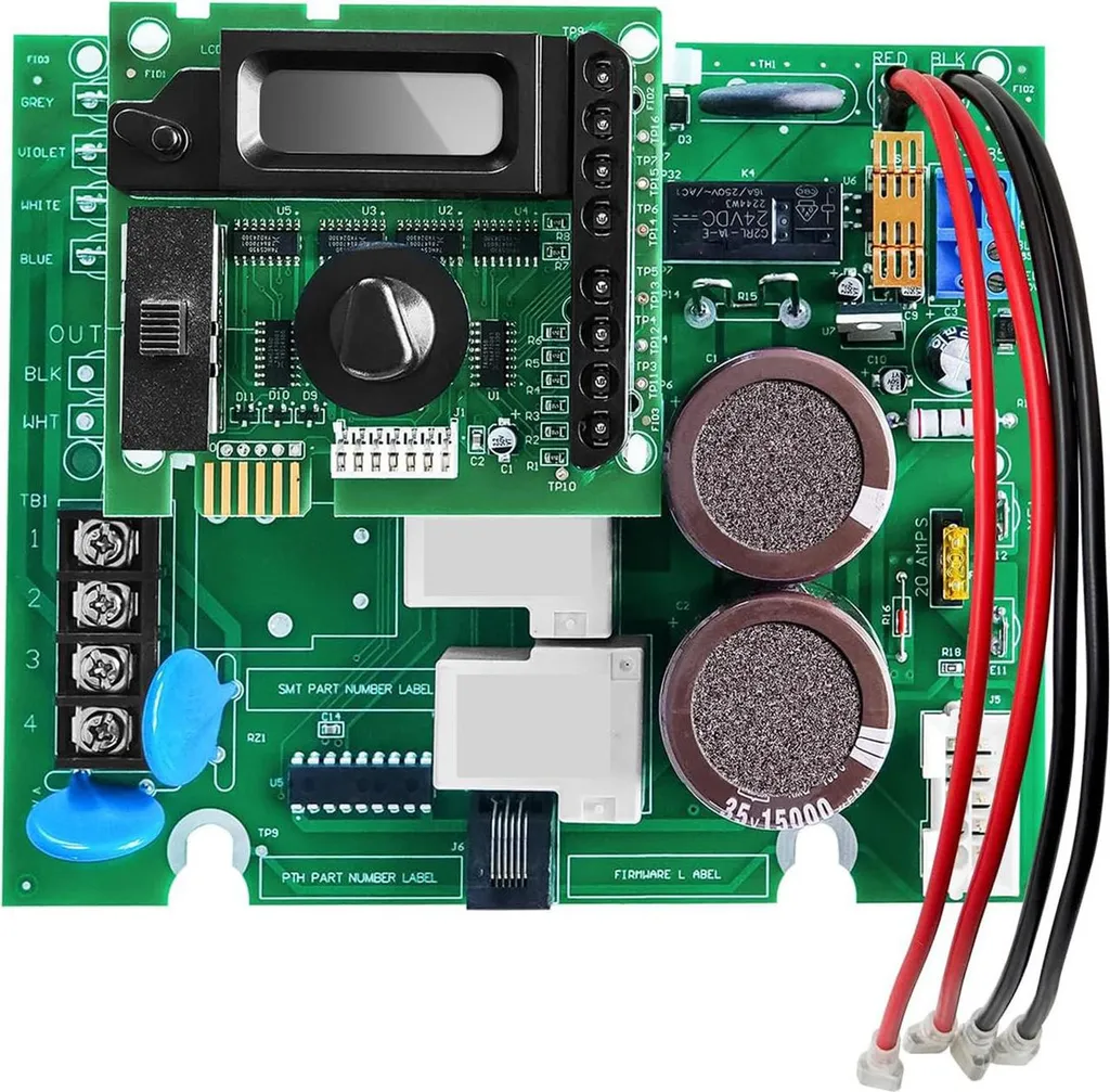 Carte mère GLX-PCB-RITE et afficheur GLX-PCB-DSP pour Aqua Rite Hayward