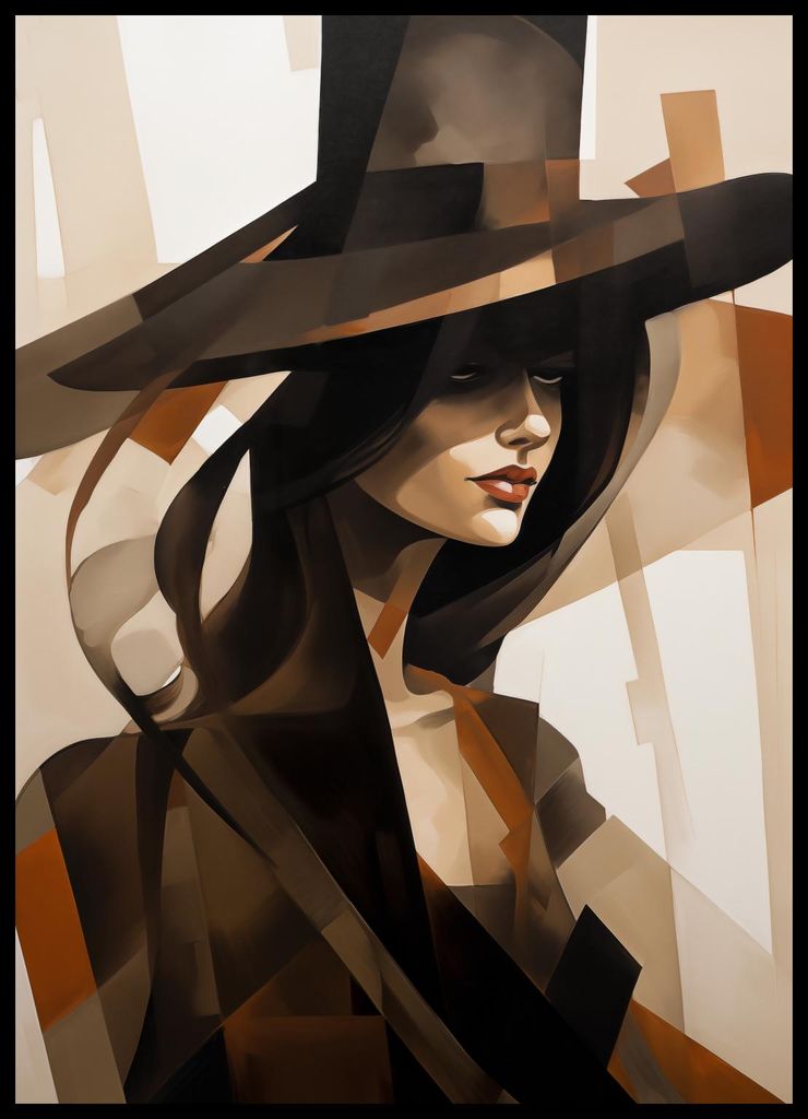 Plakat 50x70cm Geheimnisvolle Verborgenheit