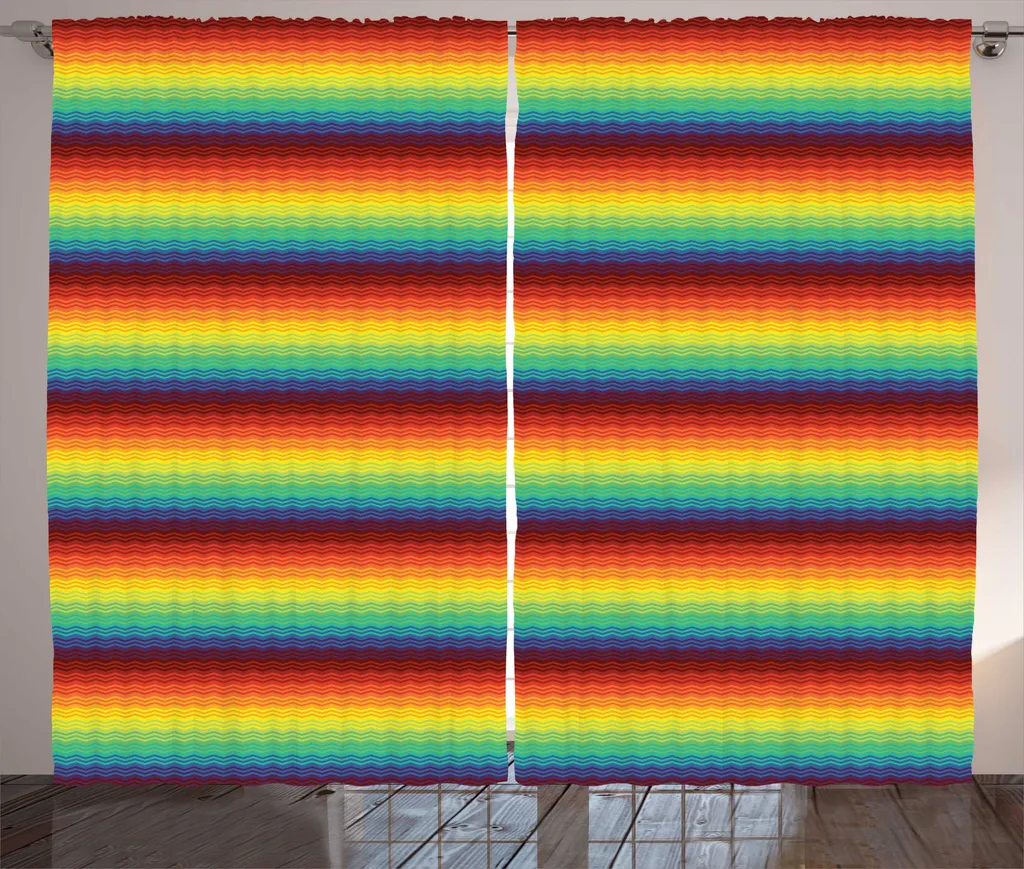 Tenda Stile Boho ABAKUHAUS Fiesta Indiana 280x175 cm Multicolore