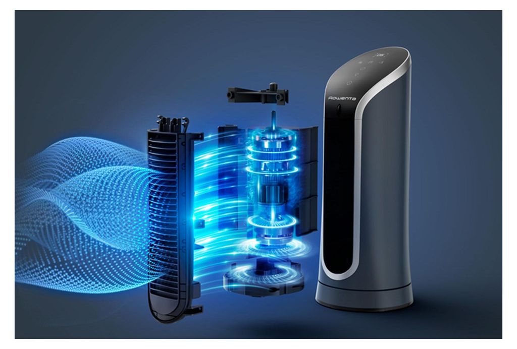 ROWENTA Eole Compact VU6220 Mini vežový ventilátor, Obrázok produktu 