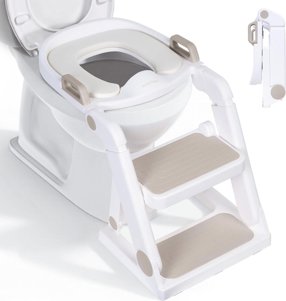 moovkee. Sedile WC per bambini con gradini - da 1,5 anni - Immagine del prodotto 