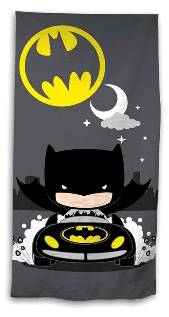 Badetuch für Kinder mit Batman-Motiv