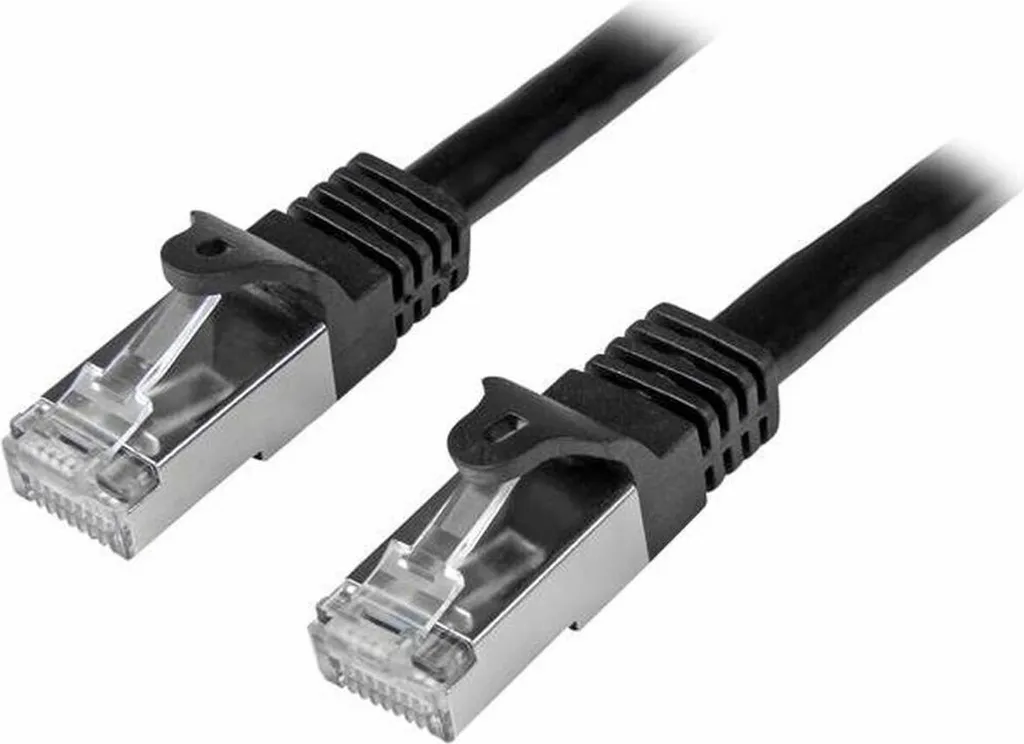 Cavo Patch Startech N6SPAT5MBK Cat 6 5m Schermato - Professionale Nero