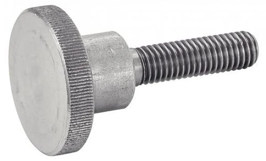 50 Vis moletées DIN 464 M3 x 12 mm en acier inox A1 par D-Work