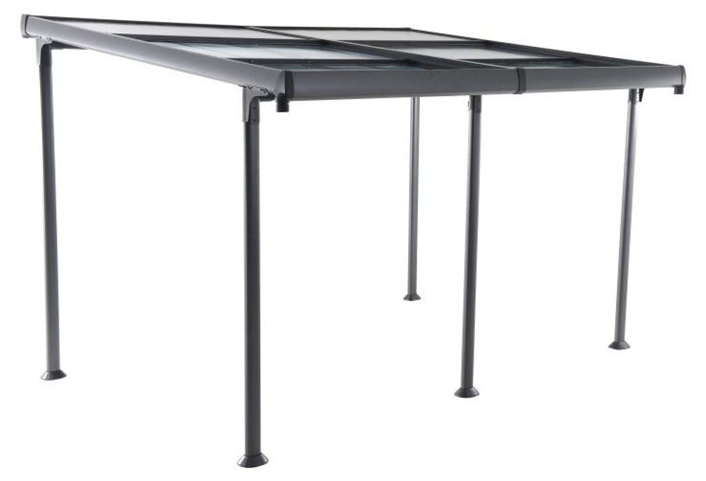 Wetterfeste Garten-Pergola aus Aluminium
