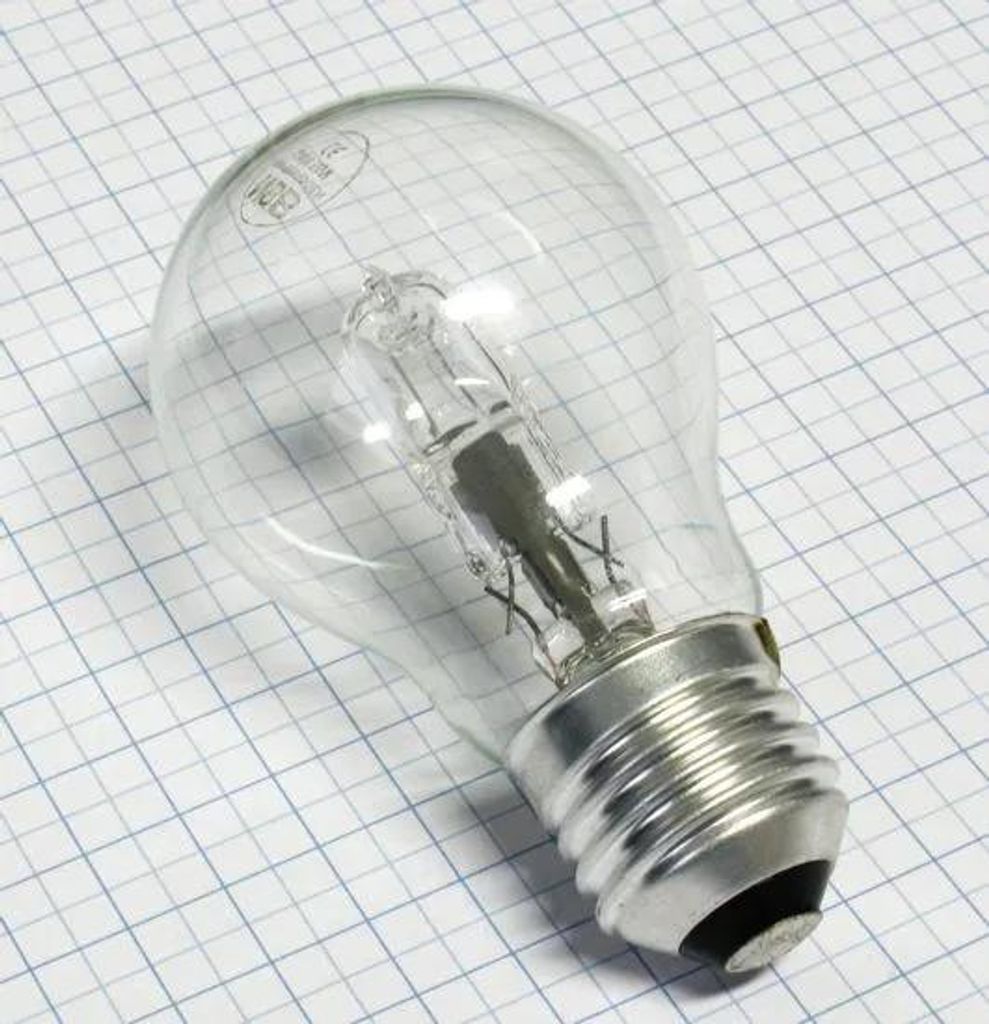 Halogeenlamp, 240V, 70W, E27, afmetingen 55x95mm Productafbeelding 