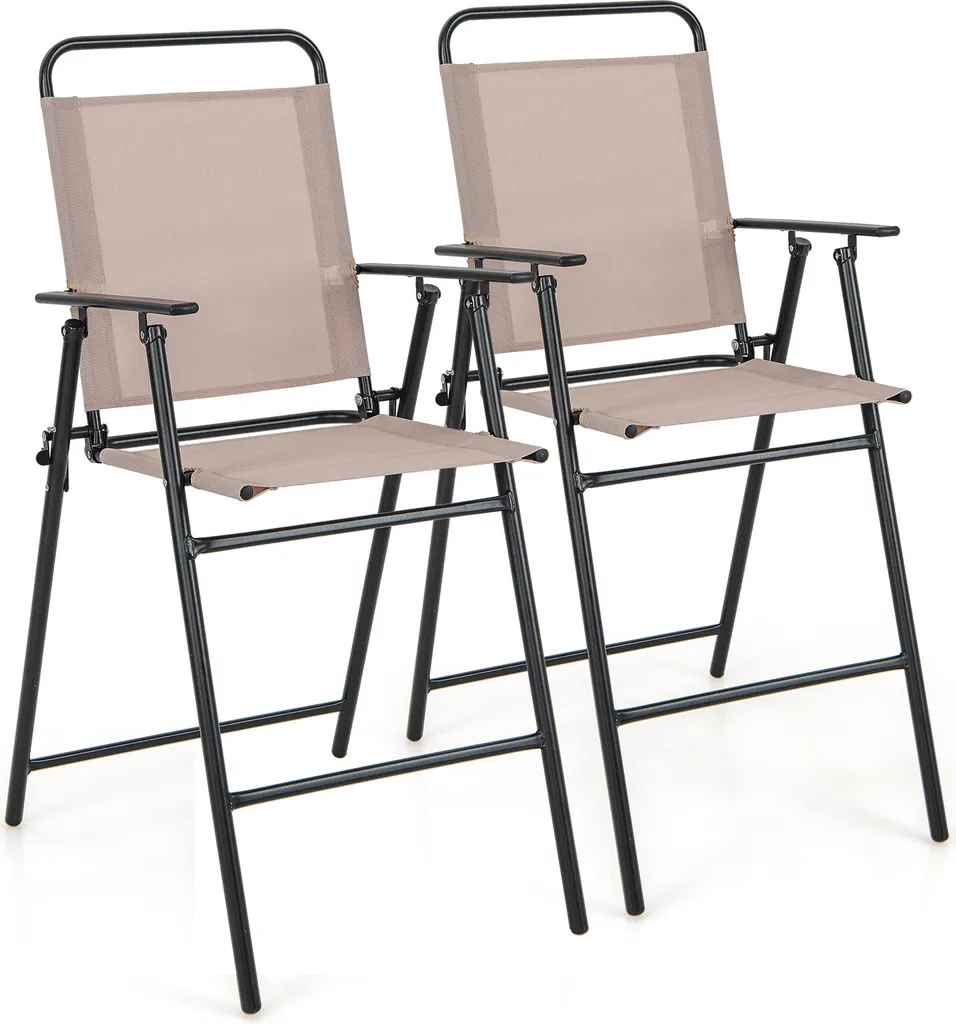 Chaises de Balcon Gain de Place Pliables pour Petit Espace - 2 chaises