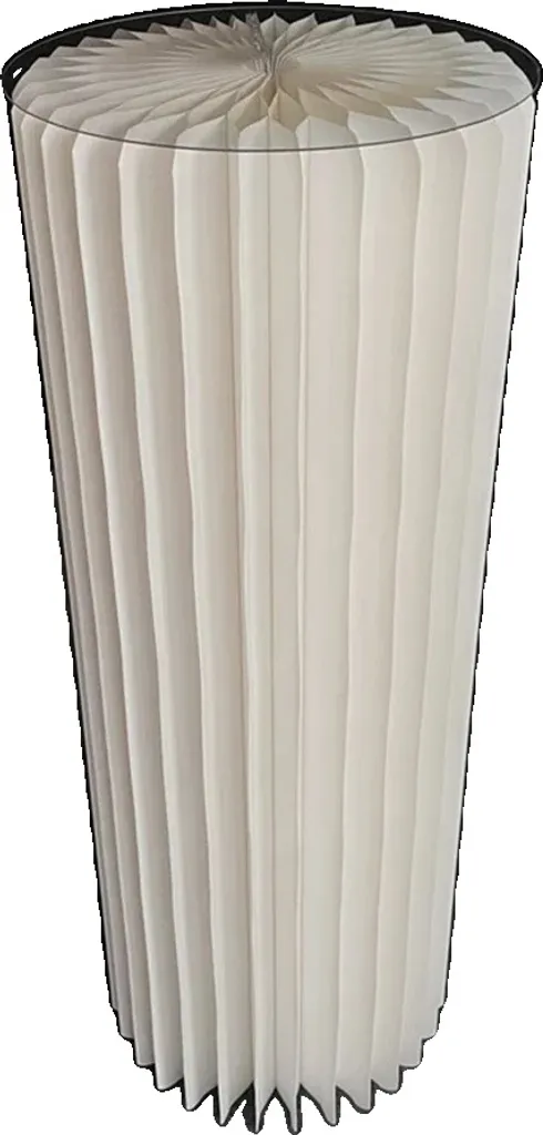 Présentoir cylindrique pliable D30cm H80cm pour décoration événementielle