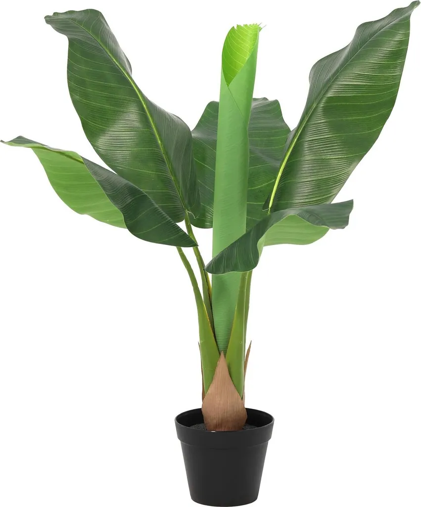 Plante Bananier Artificiel 80 cm : Verdure Durable sans Arrosage