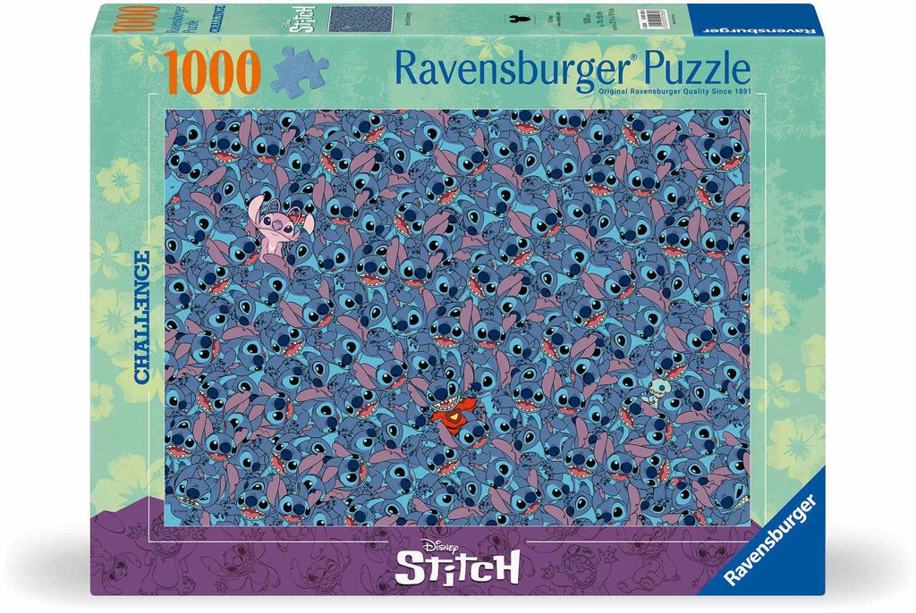 Puzzle Disney Challenge Stitch (1000 pezzi) Immagine del prodotto 