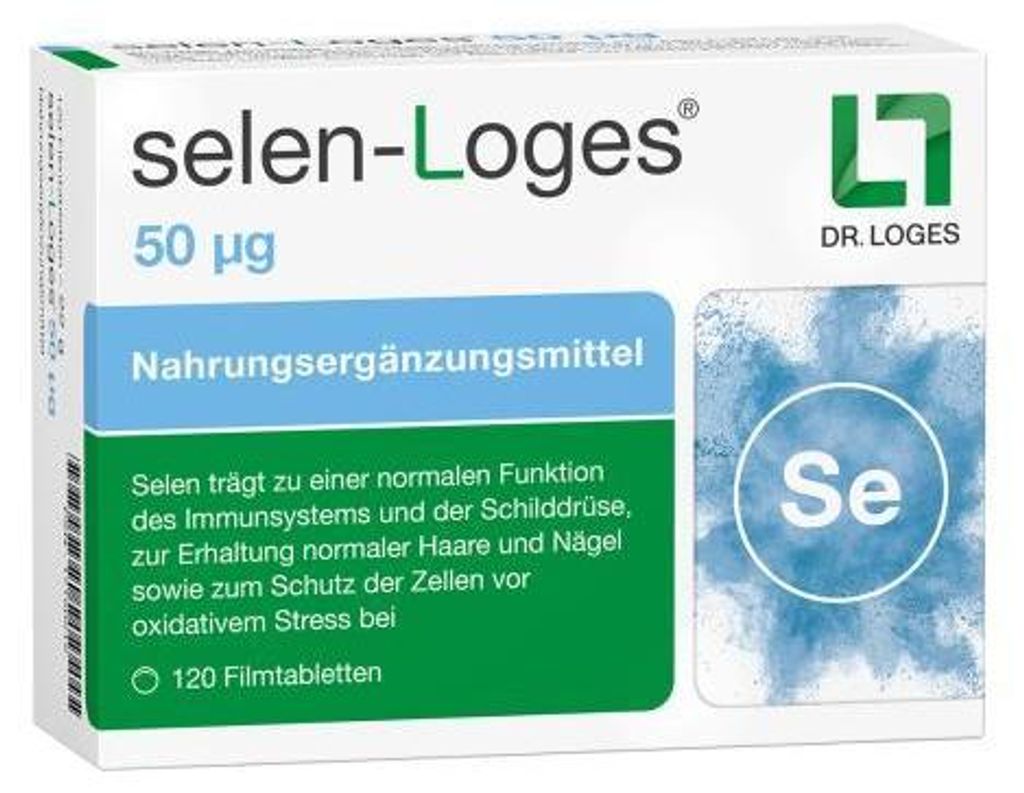 Selen-Loges 50 μg Filmtabletten 120 St