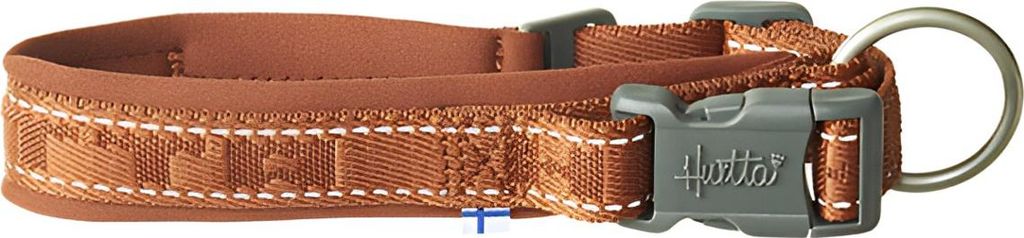 HURTTA Hundehalsband Casual half ECO cinnamon, 30-40 cm