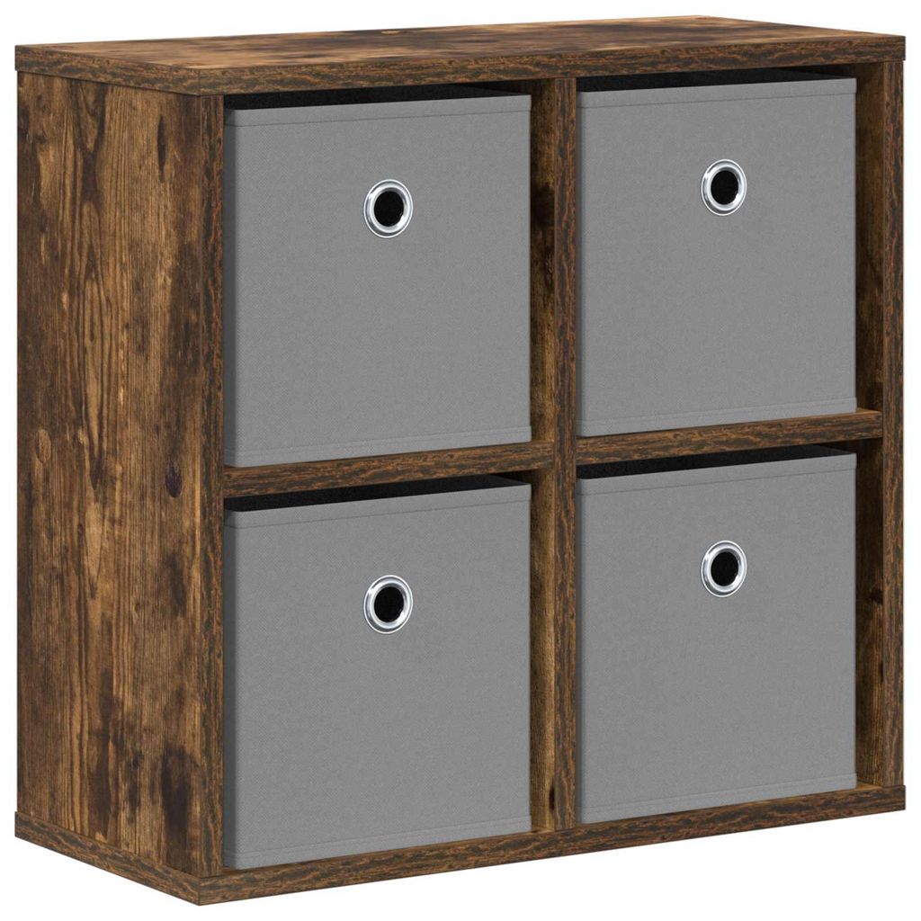 Sideboard mit Schubladen Geräucherte Eiche 49,5 x 22 x 47 cm