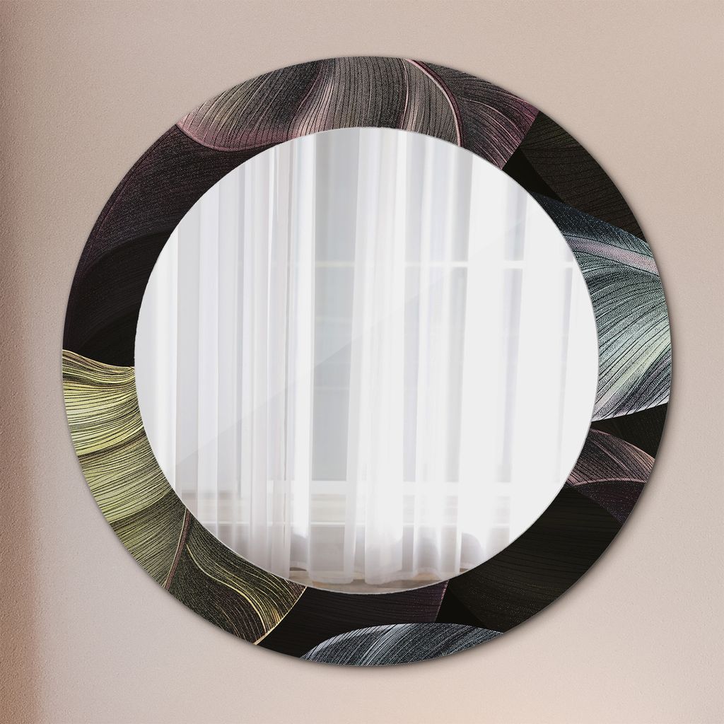 Spiegel - Mirror zum Wandspiegel Schlafzimmer – Schminkspiegel- modern marmor- Ø60cm